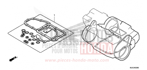 DICHTUNG SATZ B CBR650FAG de 2016